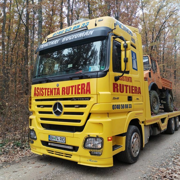 Tractare camion defect